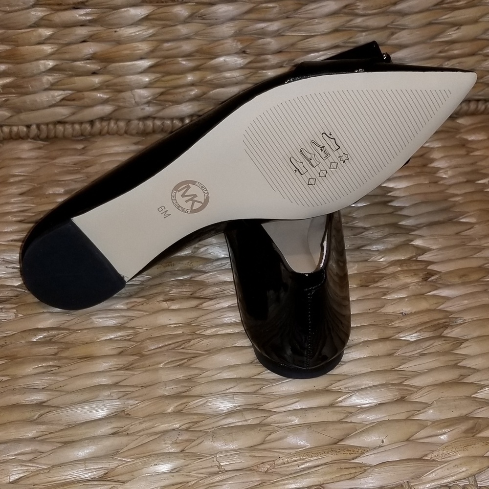NEW Michael Kors Michelle pointed toe slide flats - Picture 5 of 6